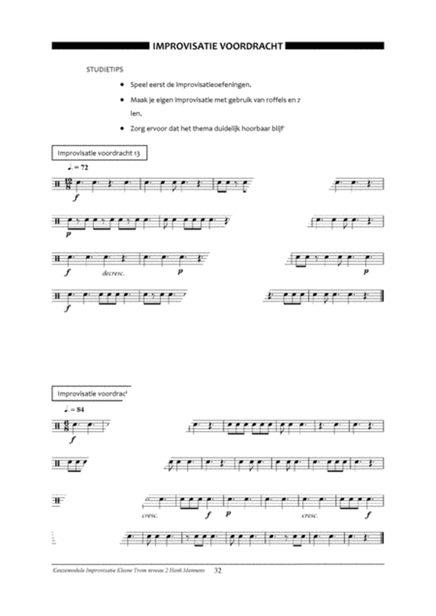 Percussion Modular: Improvisatie 2