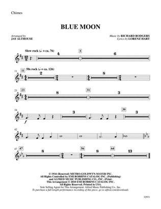 Book cover for Blue Moon: 1st Percussion