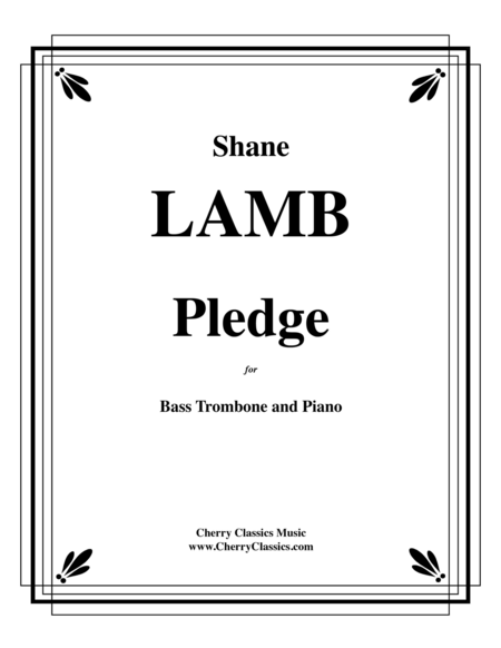 Pledge for Bass Trombone and Piano