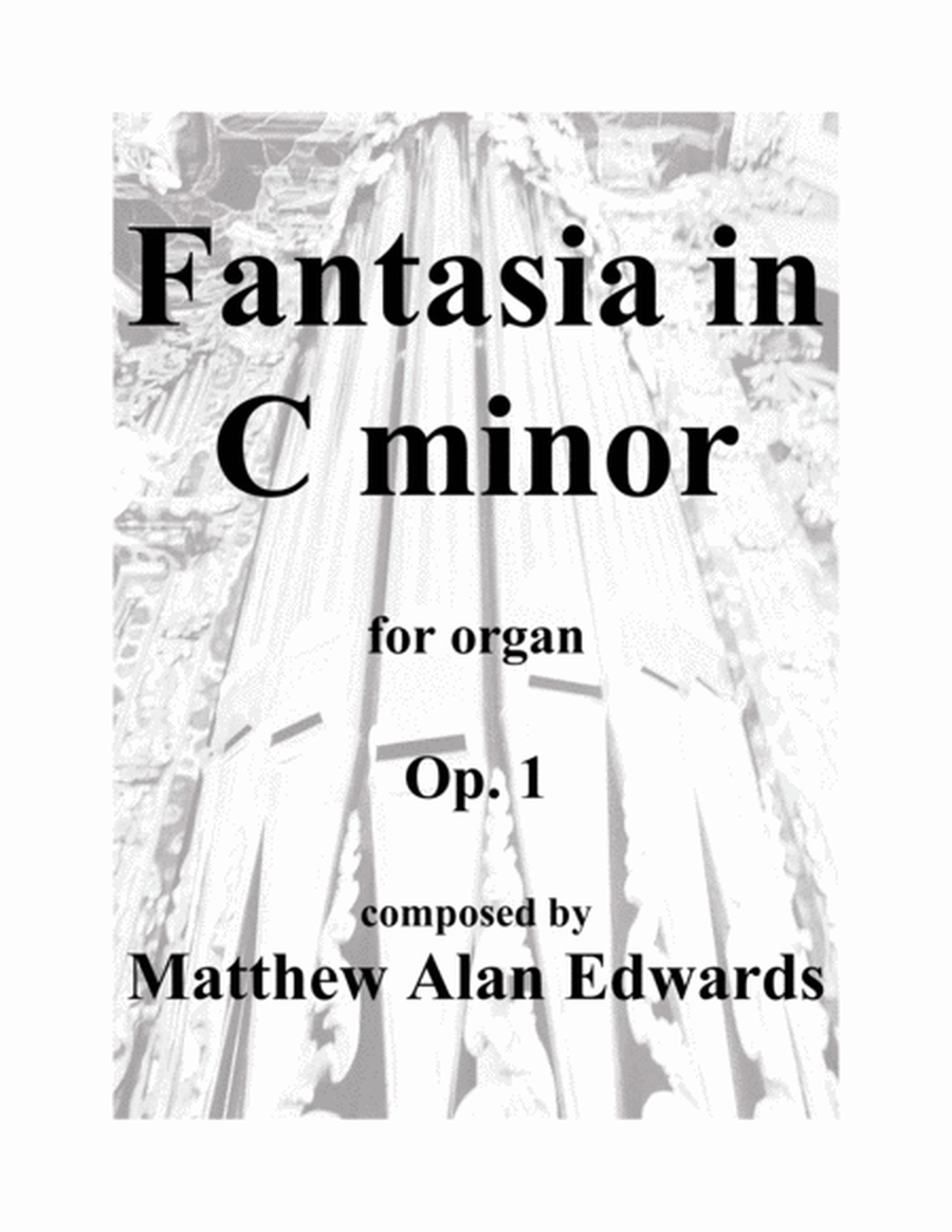 Op. 1 Fantasia in C minor image number null
