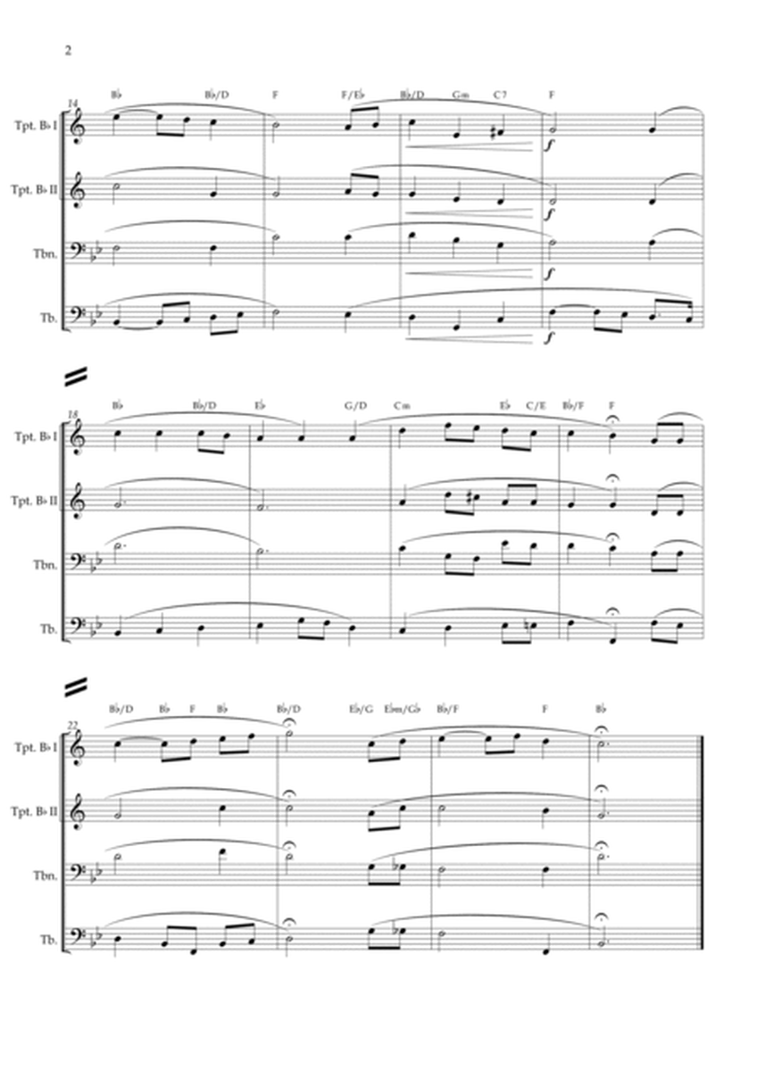 The Star-Spangled Banner - EUA Hymn (Brass Quartet) chords image number null