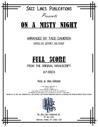 Book cover for On A Misty Night