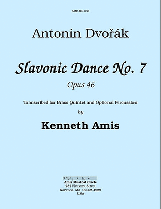 Book cover for Slavonic Dance No.7, Op.46