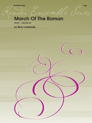 Book cover for March Of The Roman