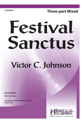 Book cover for Festival Sanctus