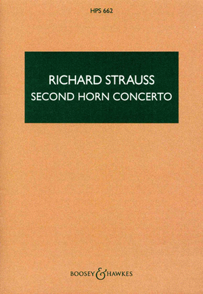 Book cover for Horn Concerto No. 2 in Eb Major