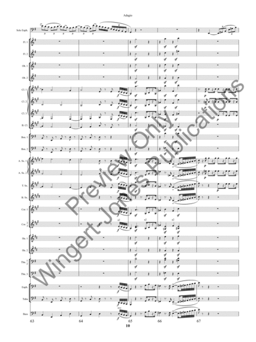 Adagio Solo Euphonium and Winds image number null