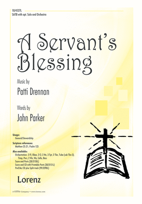 Book cover for A Servant’s Blessing