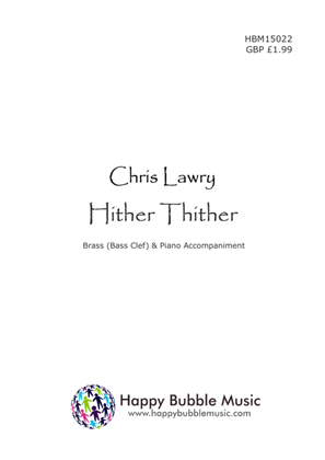 Hither Thither - for Low Brass [Bass Clef] & Piano (from Scenes from a Parisian Cafe)