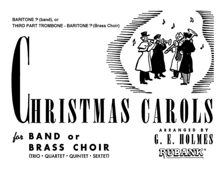 Christmas Carols For Band or Brass Choir - Baritone B.C. (Band) (Concert Band)