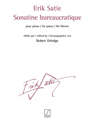 Book cover for Sonatine bureaucratique