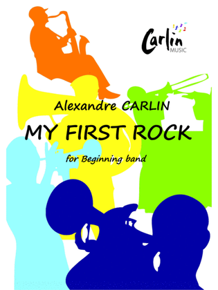 Book cover for My First Rock for Beginning Band