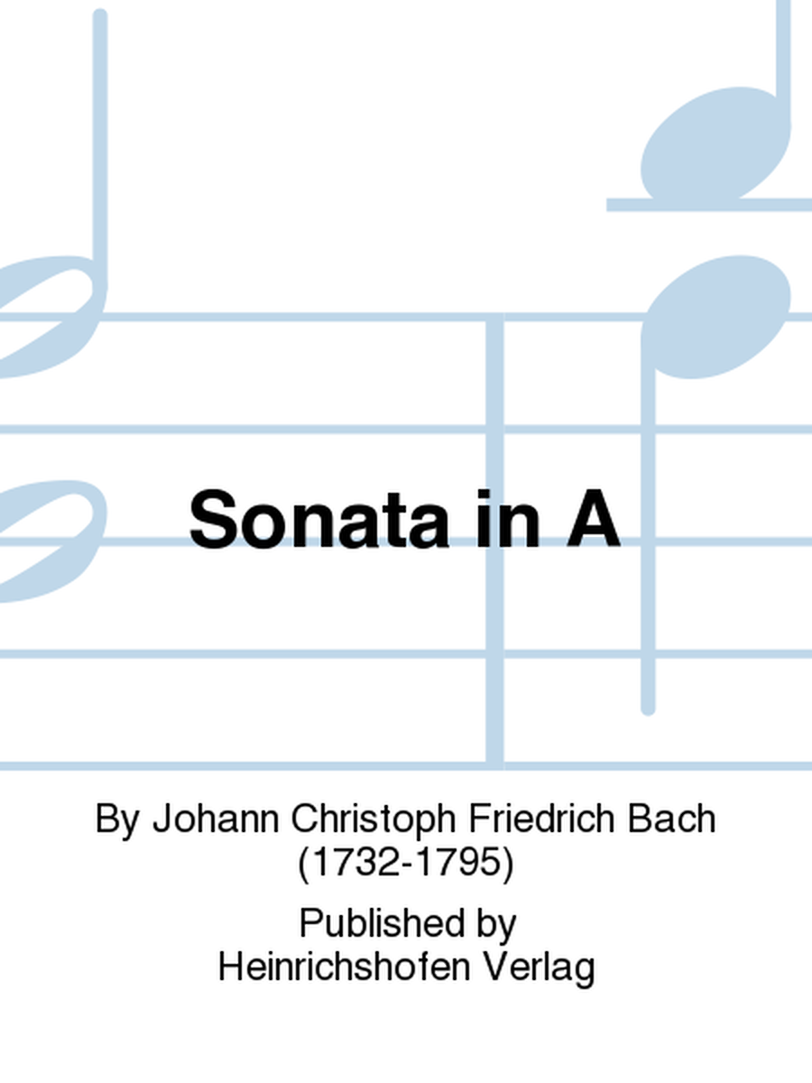 Sonata in A