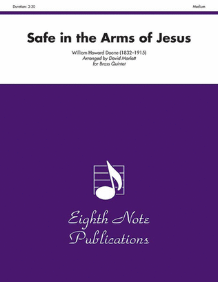 Book cover for Safe in the Arms of Jesus