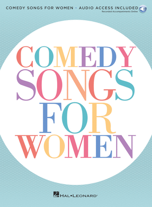 Book cover for Comedy Songs for Women