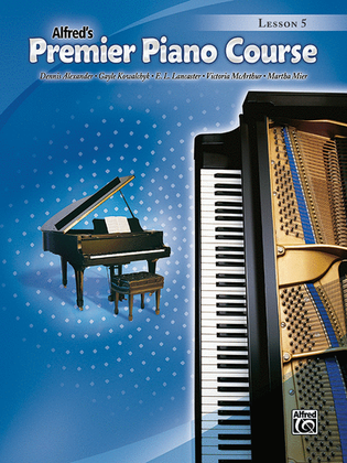 Book cover for Premier Piano Course Lesson Book, Book 5