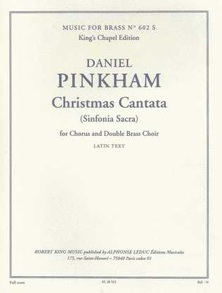 Christmas Cantata (Sinfonia Sacra)