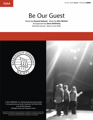 Book cover for Be Our Guest