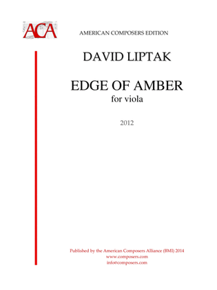 Book cover for [Liptak] Edge of Amber