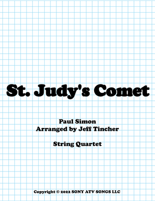 Book cover for St. Judy's Comet