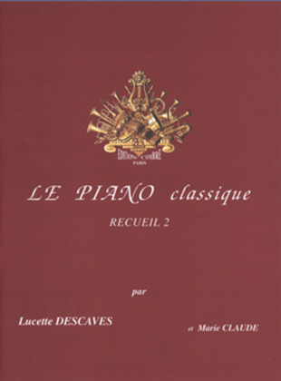 Book cover for Le Piano classique - Volume 2