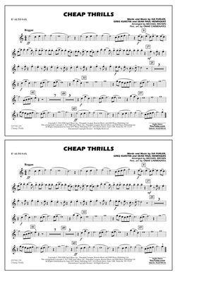 Book cover for Cheap Thrills - Eb Alto Sax