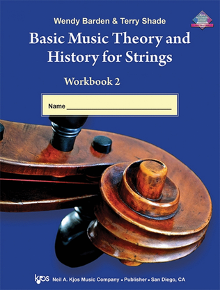 Basic Music Theory And History For Strings, Wb 2-Cello