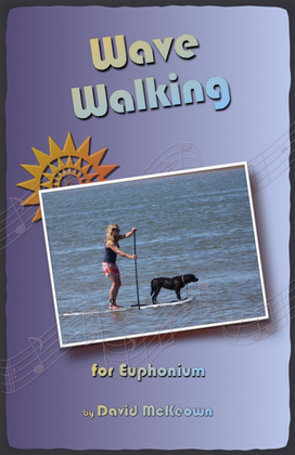 Book cover for Wave-Walking, for Euphonium Duet