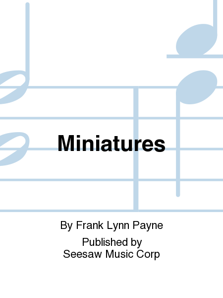 Miniatures For Clar.Choir
