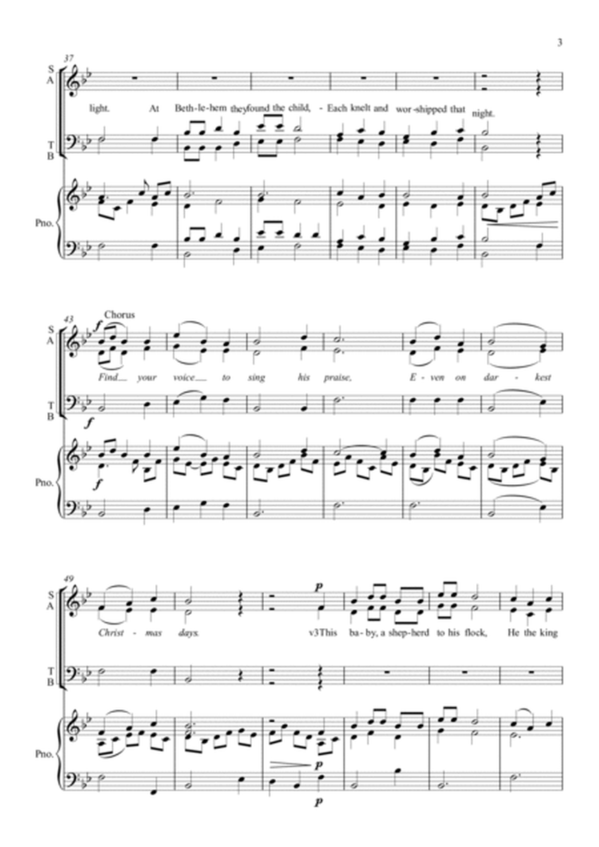 Find Your Voice, A Christmas Anthem for SATB image number null