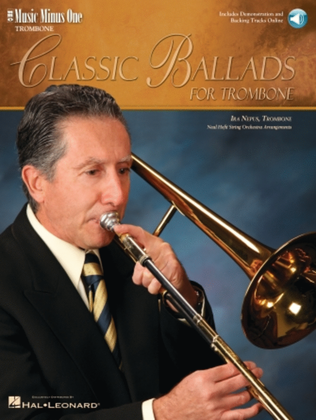 Book cover for Classic Ballads for Trombone