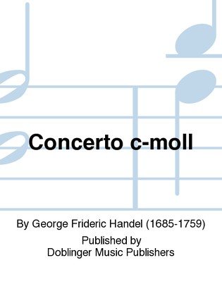 Book cover for Concerto c-moll