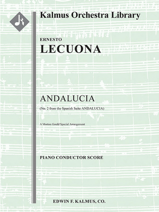 Book cover for Andalucia Suite: No. 2 'Andalucia' (Andaluza)