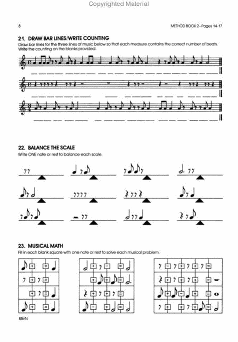 All For Strings Theory Workbook 2 - Violin