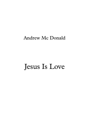 Book cover for Jesus Is Love