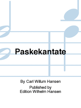 Book cover for Påskekantate