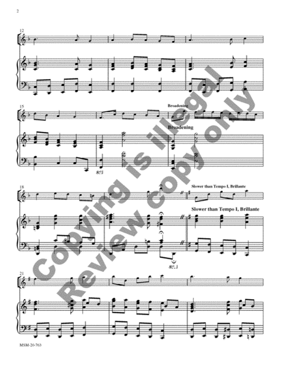 An American Suite for Violin and Piano image number null