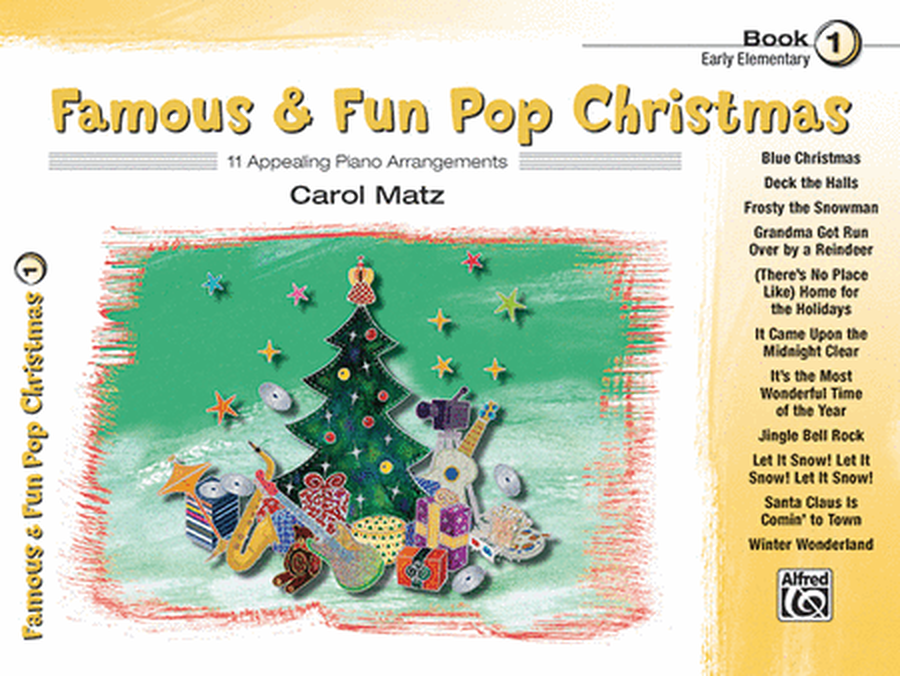 Famous & Fun Pop Christmas, Book 1