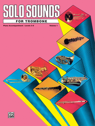 Book cover for Solo Sounds for Trombone, Volume 1