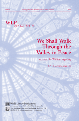 Book cover for We Shall Walk Through the Valley In Peace