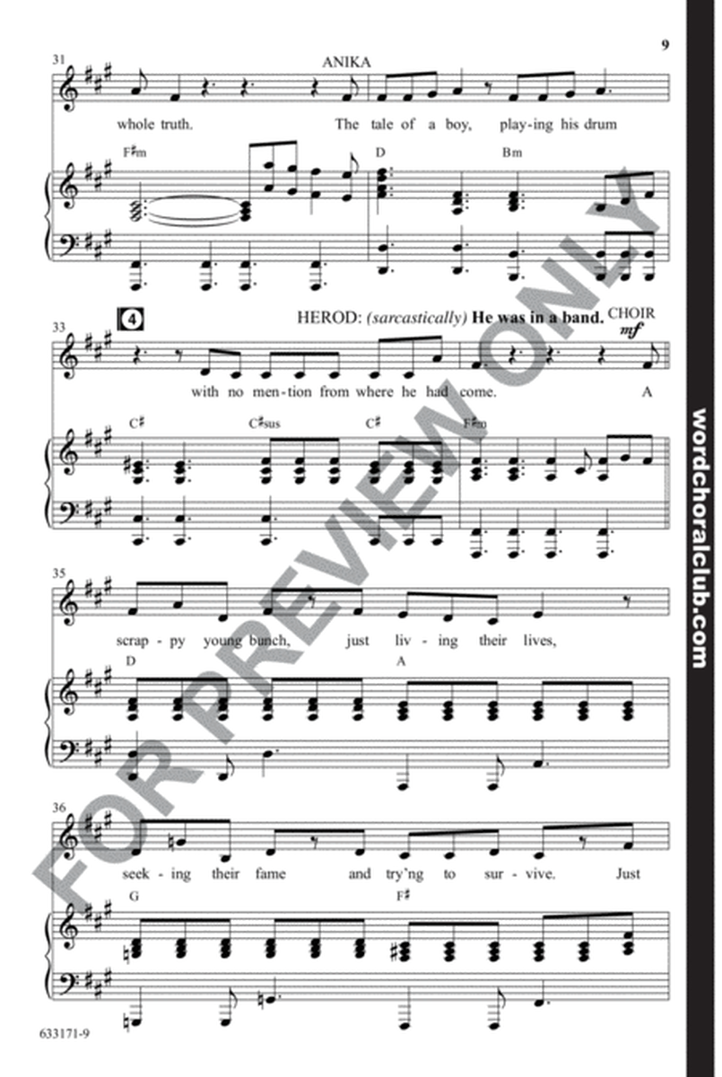 The Little Drummer Dude - Choral Book