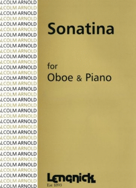 Sonatina for Oboe and Piano, Op 28