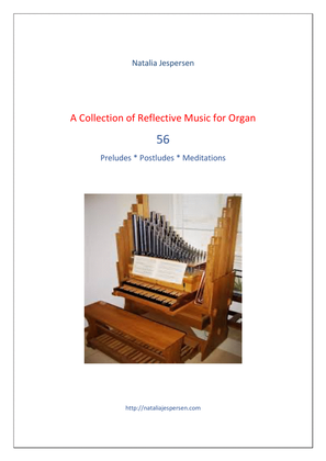 Book cover for A Collection of Reflective Music for Organ