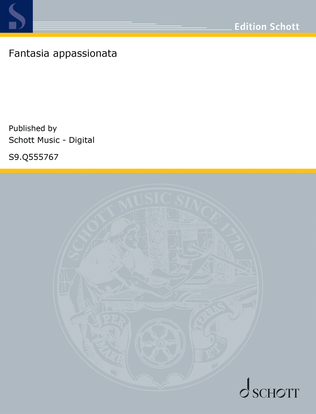 Book cover for Fantasia appassionata