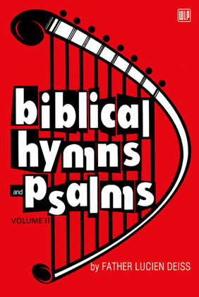 Book cover for Biblical Hymns & Psalms Vol II Choir