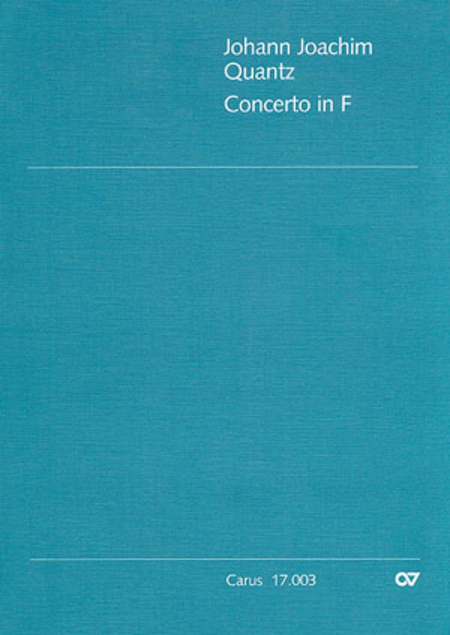 Flute concerto in F major