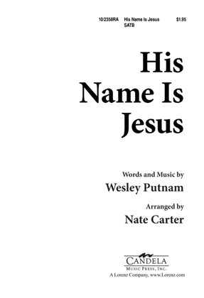 Book cover for His Name Is Jesus