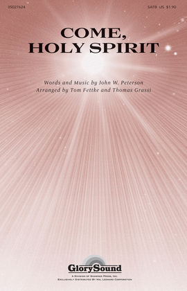 Book cover for Come, Holy Spirit