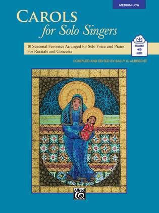 Book cover for Carols for Solo Singers