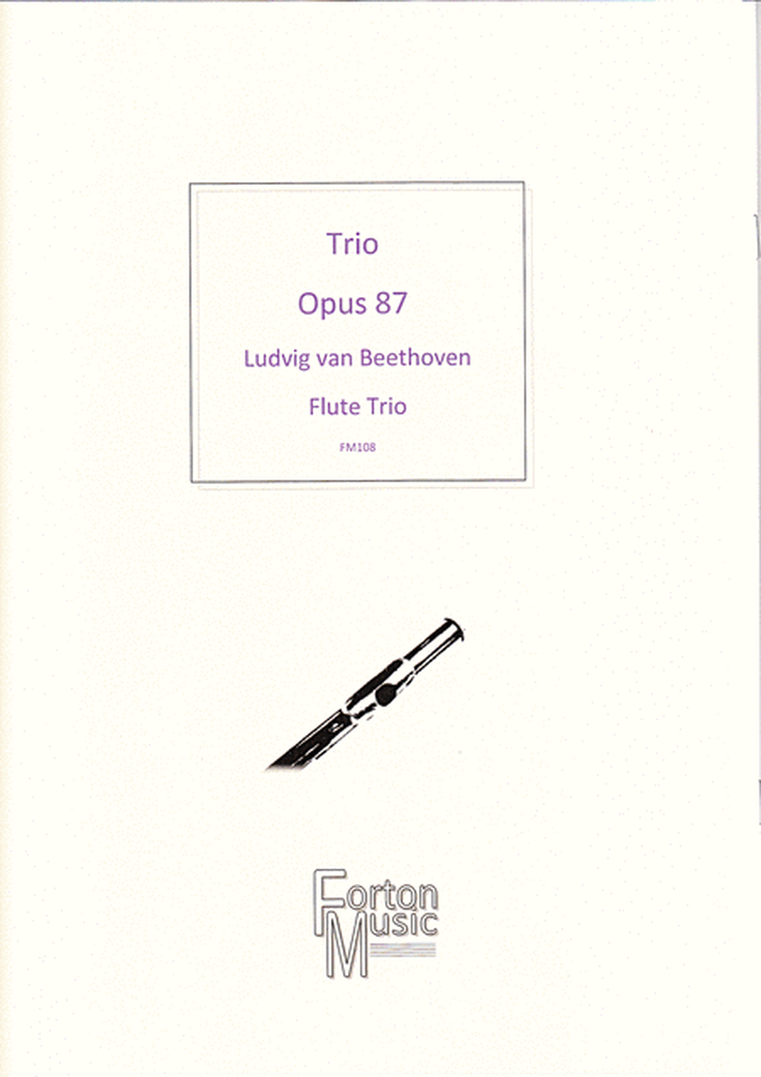 Trio, Opus 87